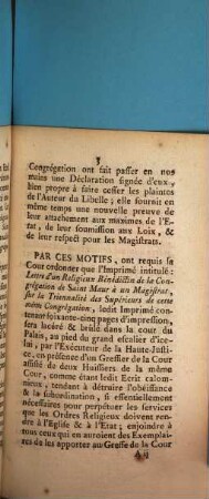 Arrest De La Cour Du Parlement De Toulouse : Du 8 Avril 1763 ... Extrait Des Registres Du Parlement