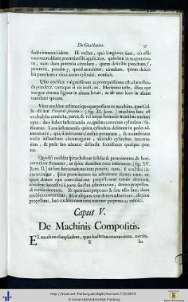 Caput VII. De Machinis compositis.