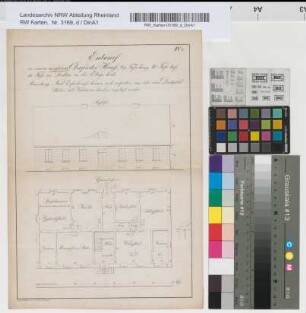 Entwurf zu einem massiven Oberförsterhause, IVa. Lith. Anstalt v. J. Storch in Berlin