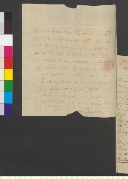 Brief von Falk, Johannes Daniel an Goethe, Johann Wolfgang von