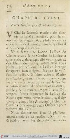 Chapitre CXLVI