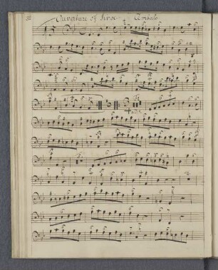 Ouverture of Siroe.