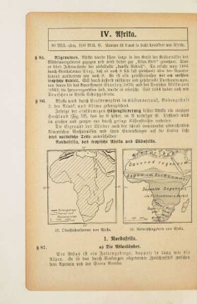 IV. Afrika