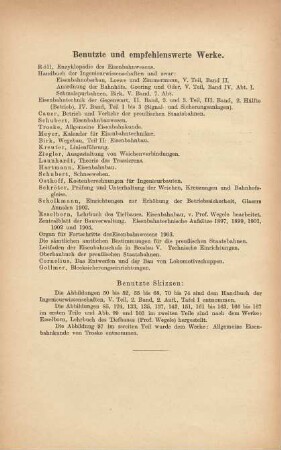Benutzte und empfehlenswerte Werke