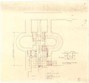 Döllgast, Hans; München; Alte Pinakothek, Wiederaufbau - Grundriss
