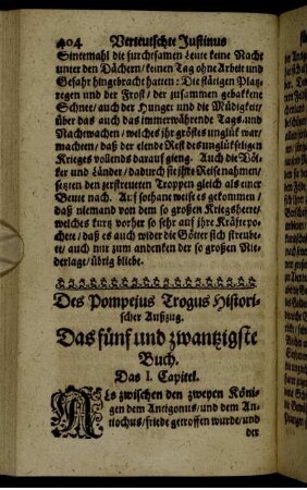 Das fünf und zwantzigste Buch.