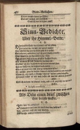 Sinn-Gedichte.