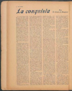 La conquista