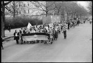 Demonstration am Internationalen Frauentag
