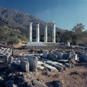 Samothrake. Temenos und Neuer Tempel. Heiligtum der Großen Götter