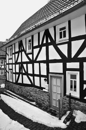 Fachwerkhaus; Schotten, Altenburg 15