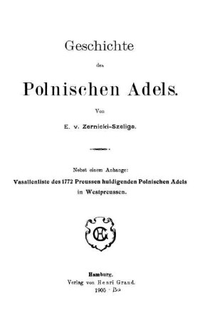 Geschichte des polnischen Adels