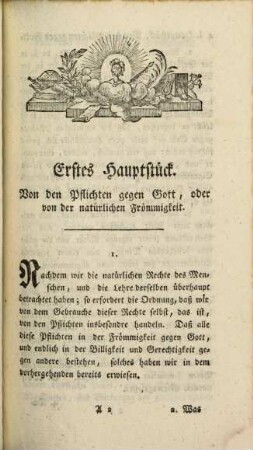 Des Freyherrn von Martini Lehrbegriff des Natur-, Staats- und Völkerrechts, 2. Praktischer Theil des Naturrechts