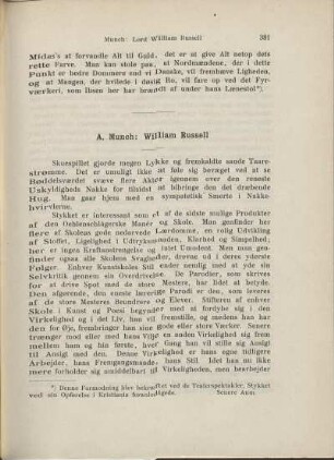 A. Munch: William Russel