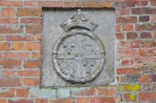Mariefred - Schloss Gripsholm : Detailansicht im Hof des Schlosses Gripsholm, aufgenommen am 23. Juli 2012 in Mariefred