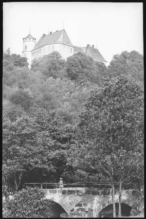 Bärenstein. Schloss vom Müglitztal