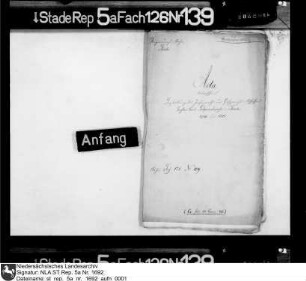 Bestallung des Verdener Syndikus und Hofgerichtsassessors Lic. Gustav Carl Scharnhorst zum Justizrat