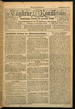 13. Januar (Nr. 22-23)