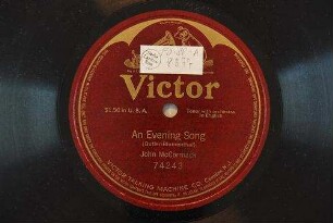 An evening song / (Butler - Blumenthal)