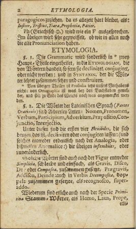 Etymologia