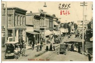 Albany, Oregon. Business Street