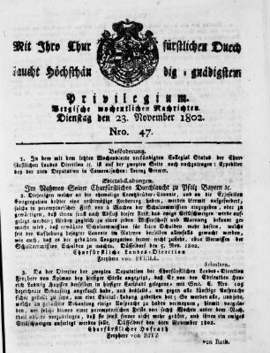 Bergische wöchentliche Nachrichten