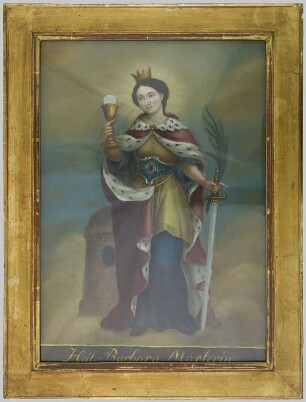 Gemälde, Heilige Barbara