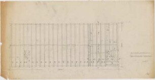 Döllgast, Hans; Englschalking; Schreinerei Benedikt Schabacker, Vollmannstraße 53/55 - Balkenlage über OG (Grundriss)