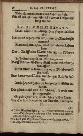 XIV. De Viribus Humanis.