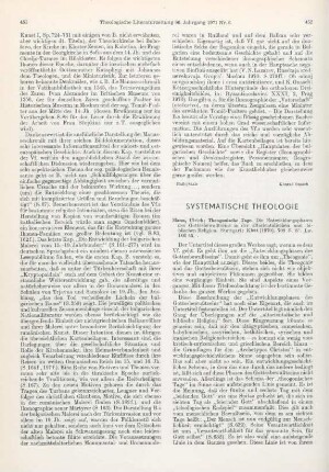 452-455 [Rezension] Mann, Ulrich, Theogonische Tage
