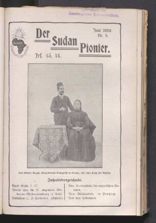 Juni 1909. Nr. 6