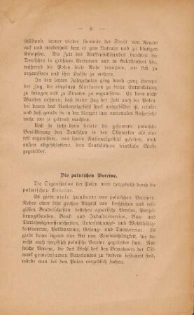 Die polnischen Vereine