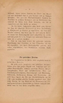 Die polnischen Vereine