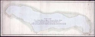 Geometrischer Grundriss von dem Langmoosweiher in der Sigmaringischen Herrschaft Achberg