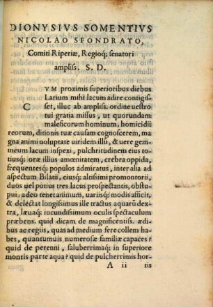 Descriptio Larii Lacus