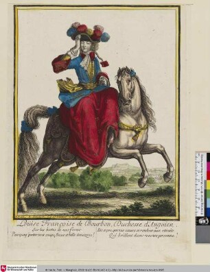 Louise Françoise de Bourbon, Duchesse d'Anguien