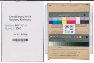 Entnazifizierung Adam Lucas , geb. 15.04.1894 (Vermessungsinspektor)
