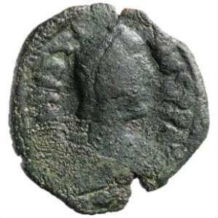 Münze, Halbfollis, 518 - 522