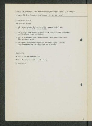 [Lehrgänge 01 bis 07]