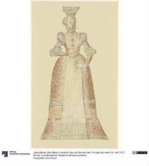 Kaiserin-Figur als Becher oder Tischglocke