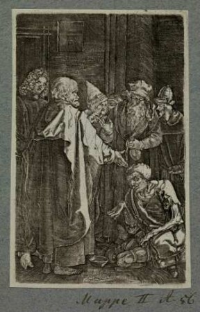 Petrus und Johannes heilen den Lahmen