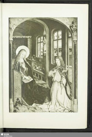 Meister von Liesborn. Verkündigung Mariae