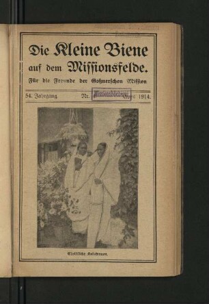 54. Jahrgang. Nr. 4. April 1914.
