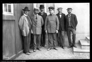 Merseburg, Personen, Besuch von Dr. Pfeil, Regierungsbaumeister Schönberger, Dr. Dehnel, Major Schwarz, OJ Gerhardt und Assesor Boller