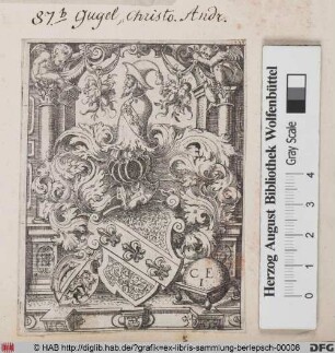 Wappen des Christoph Andreas Gugel.