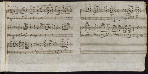Quadrille I [ - ] II