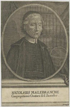 Bildnis des Nicolaus Malebranche
