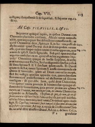 Ad Cap. VII. VIII. IX. X. Et XI.