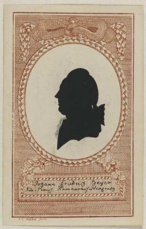 Bildnis des Johann Friedrich Heyer