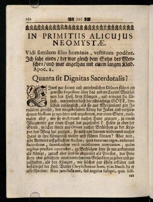162-172, In Primitiis Alicujus Neomystae